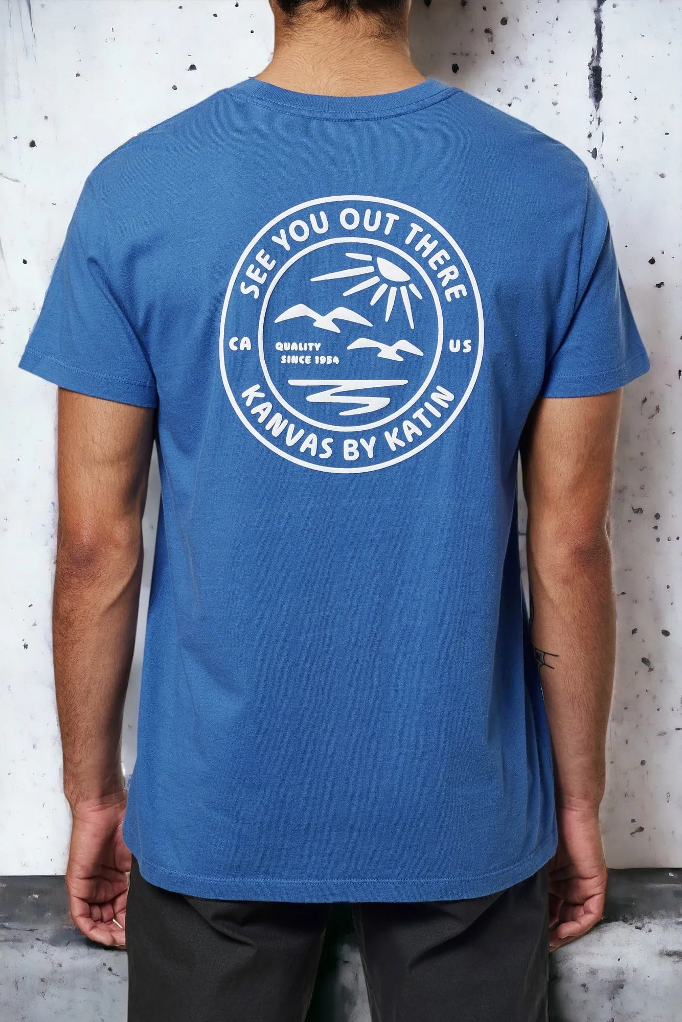 Katin USA – Camiseta Wetlands bay blue
