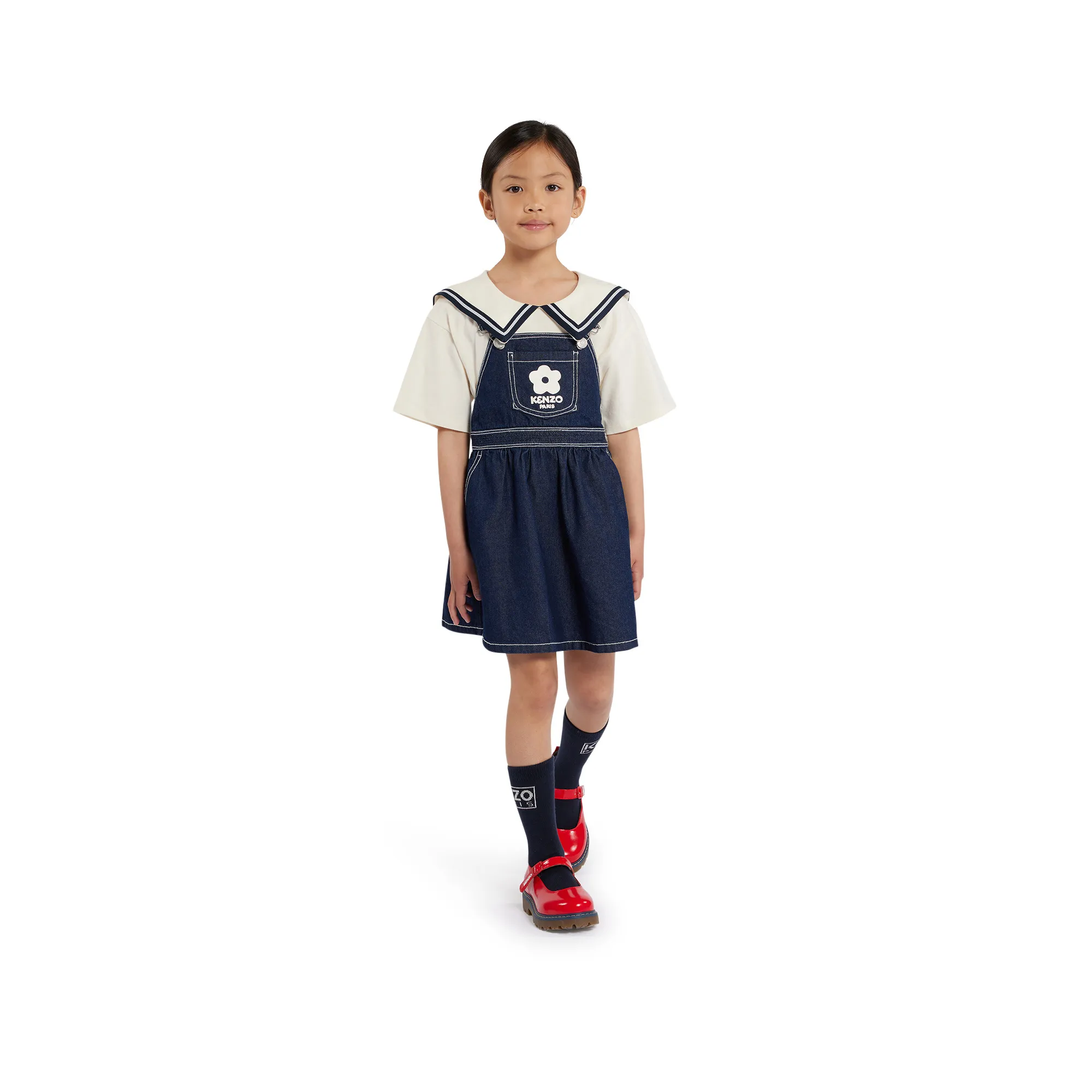 KENZO KIDS Camiseta con acabado suave