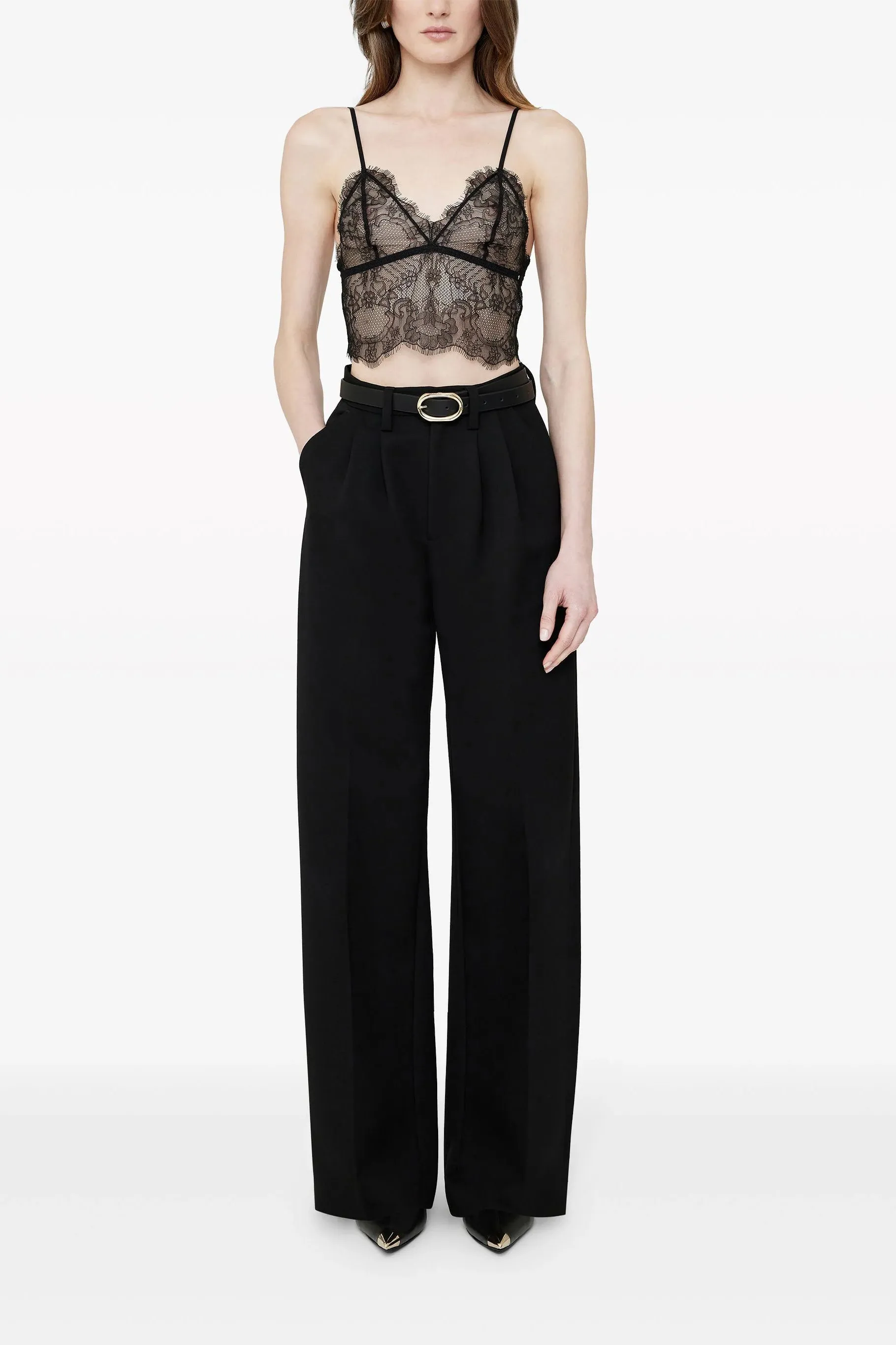 Lace Bralette in Black