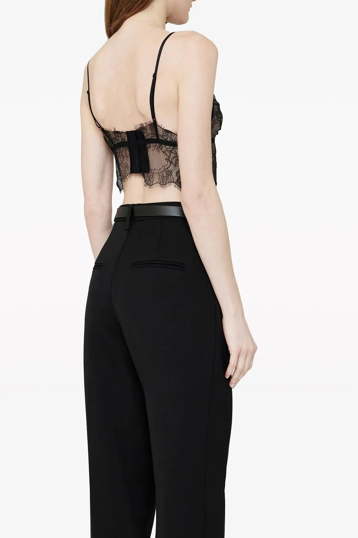 Lace Bralette in Black
