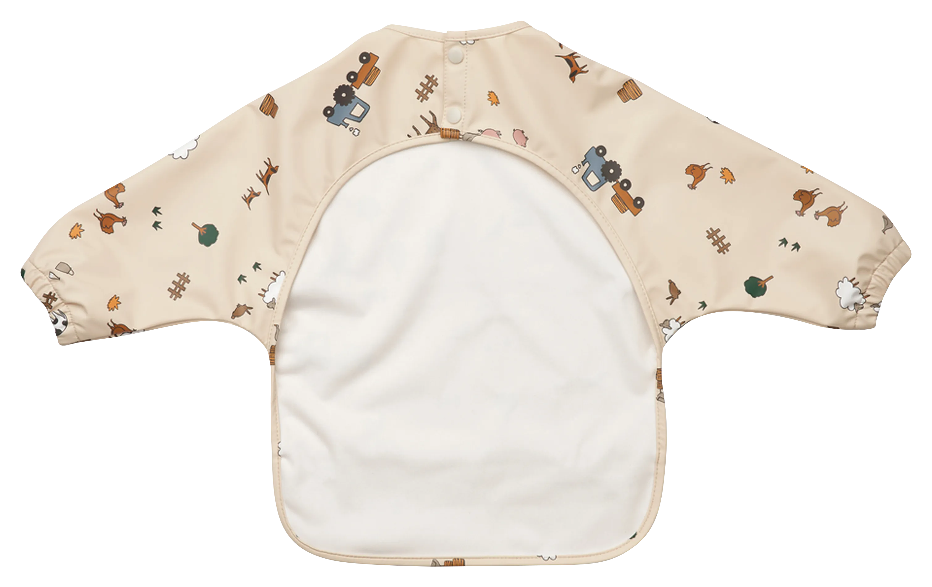 LIEWOOD MERLE  DELANTAL ESTAMPADO EN BEIGE