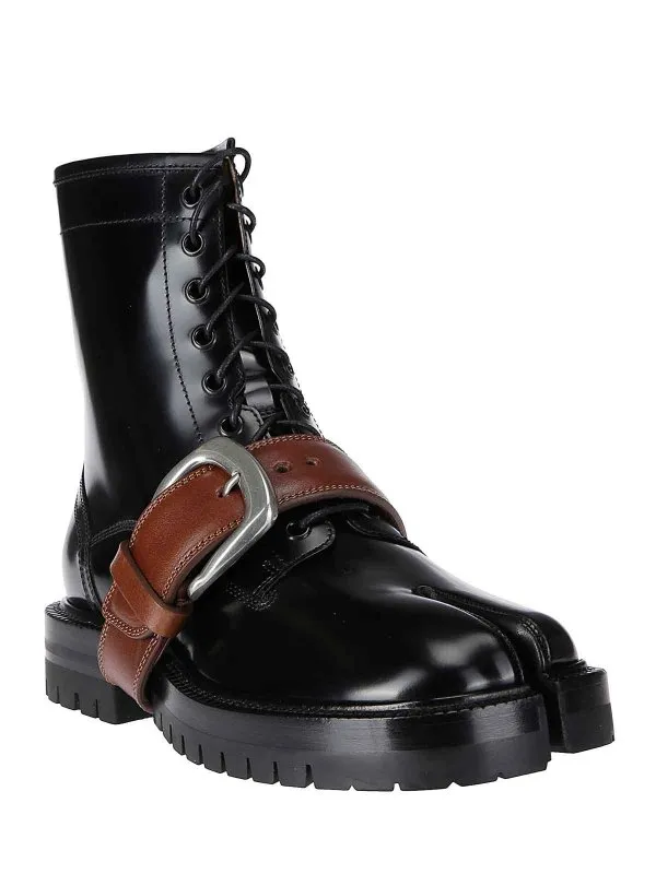 MAISON MARGIELA BOTINES  NEGRO
