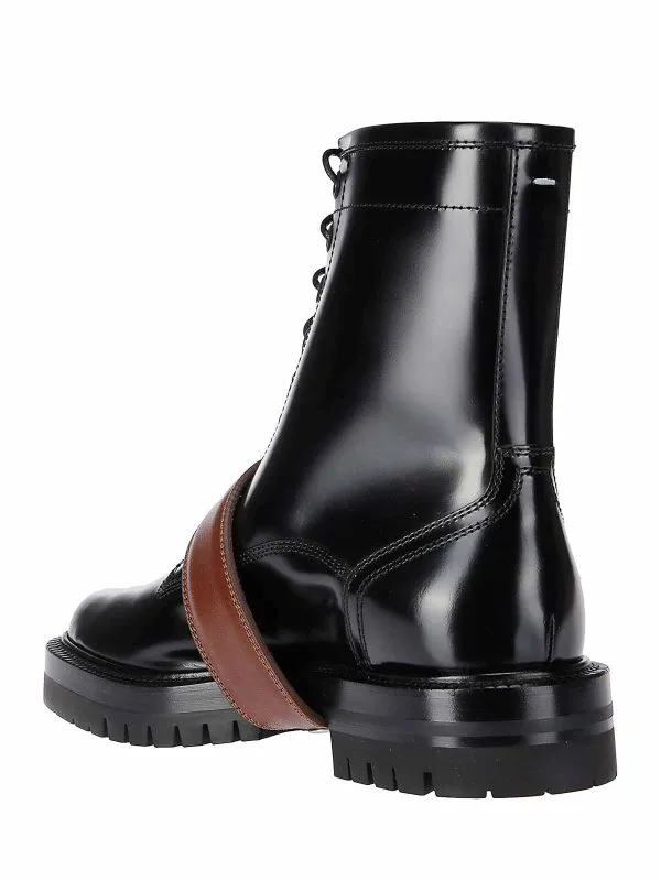 MAISON MARGIELA BOTINES  NEGRO