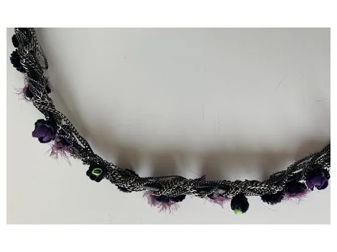 Maison Michel Accesorios para el cabello Negro Multicolor 