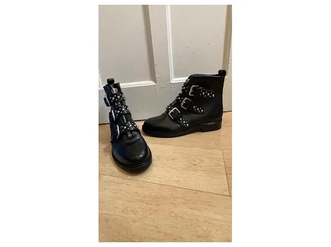 Maje botines Negro 