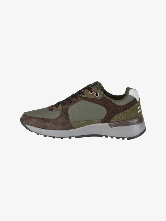 Marina Militare Zapatillas de piel para hombre.