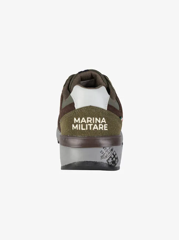 Marina Militare Zapatillas de piel para hombre.