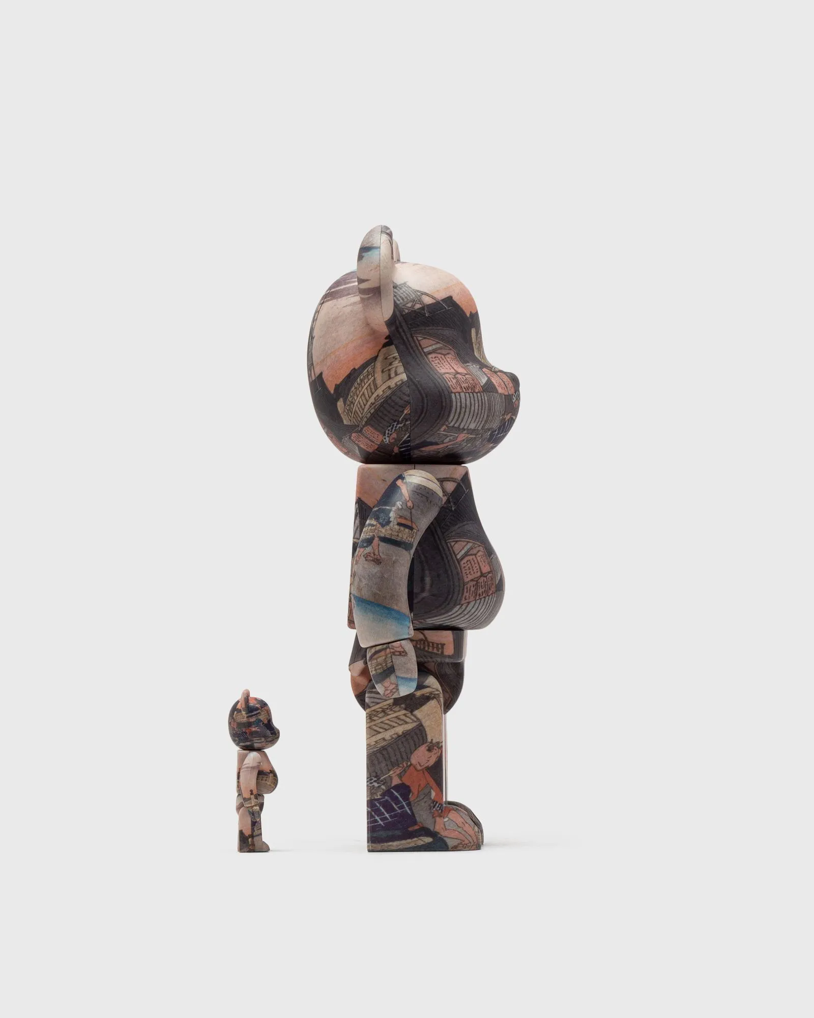 Medicom Toy UTAGAWA HIROSHIGE NIHONBASHI 100% & 400% BE@RBRICK Set