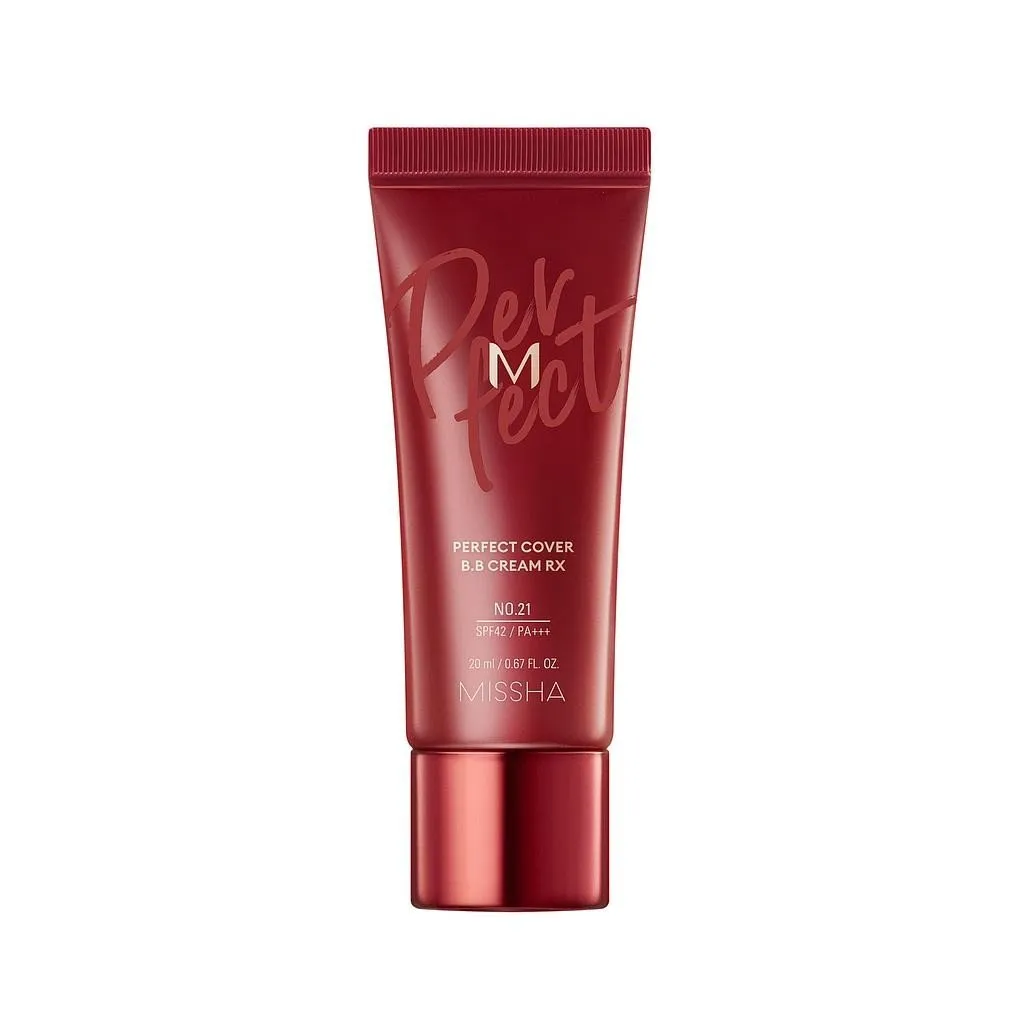 MISSHA  M PERFECT COVER BB CREAM RX SPF42/PA+++ 20ML | BB CREAM