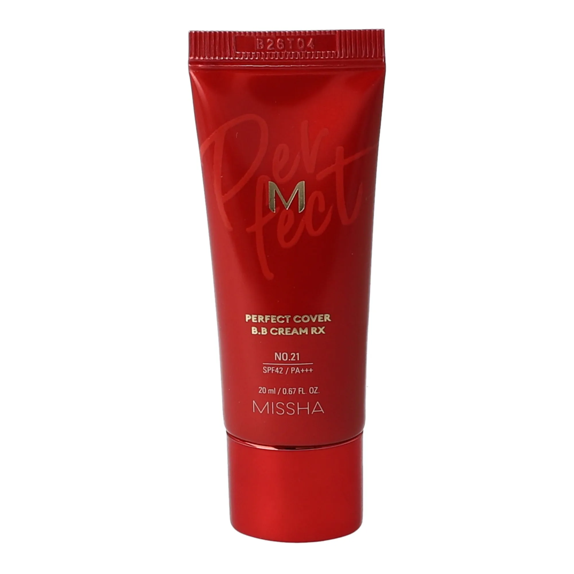 MISSHA  M PERFECT COVER BB CREAM RX SPF42/PA+++ 20ML | BB CREAM