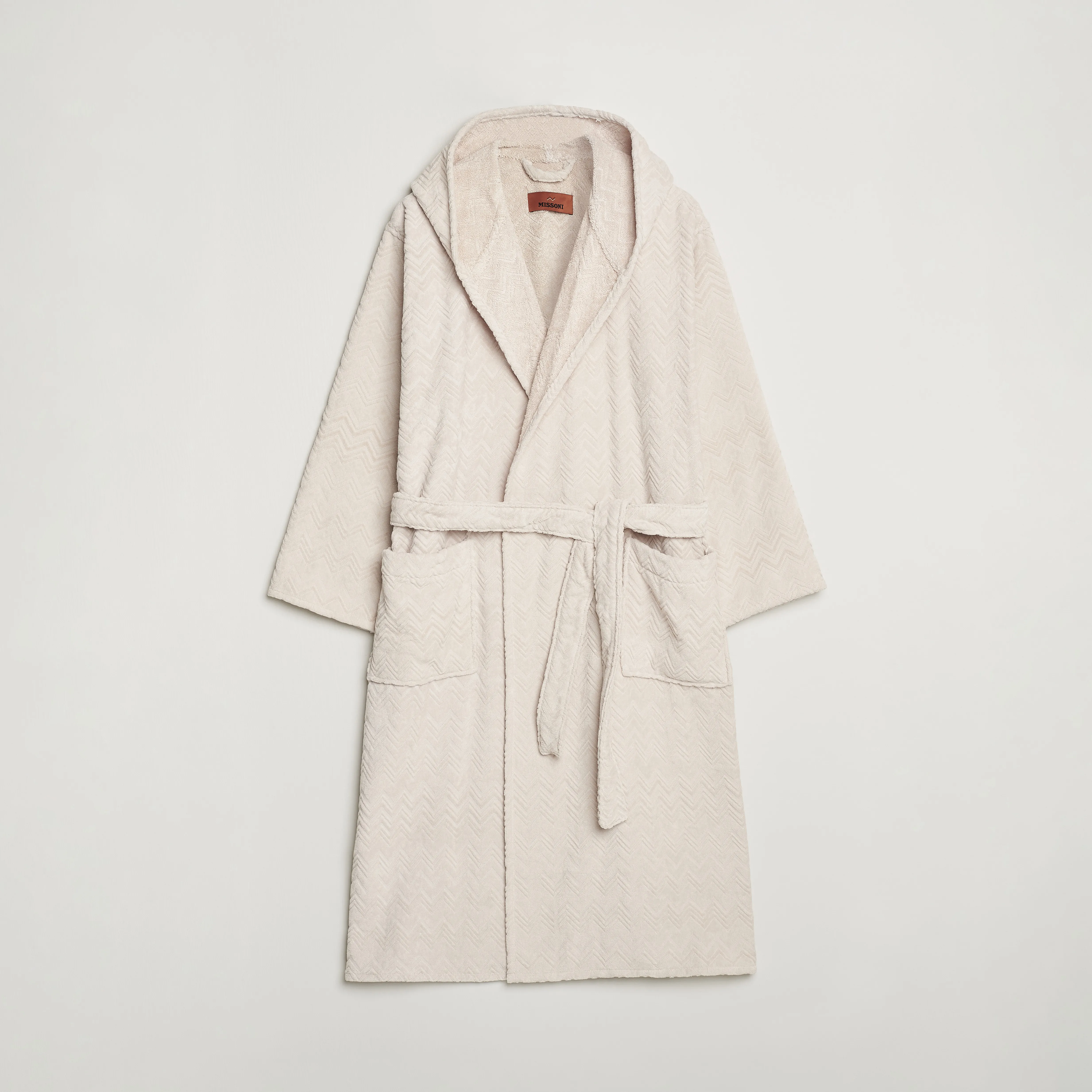 Missoni Home Chalk Bath Robe Beige