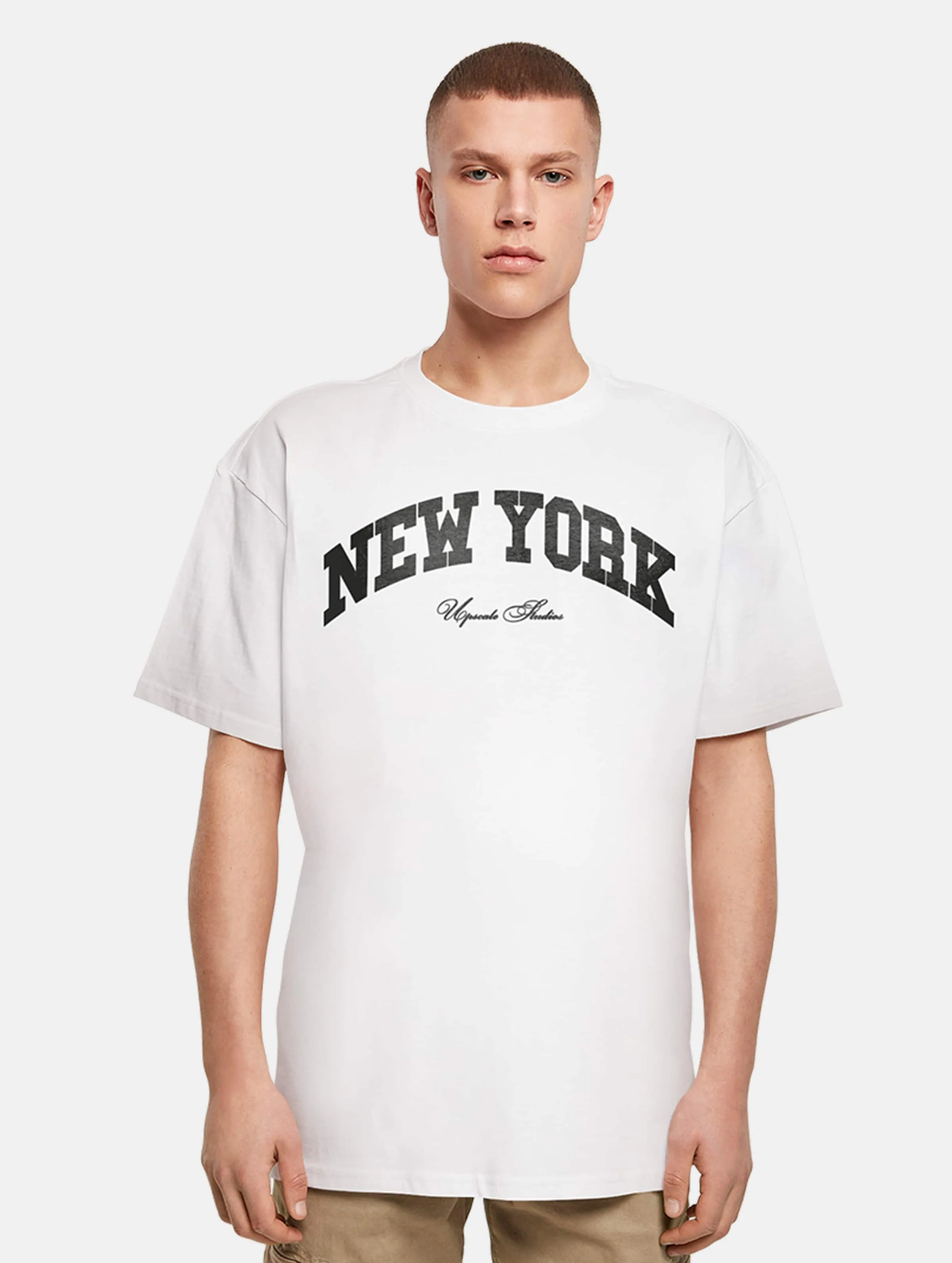Mister Tee Upscale New York College Oversize
