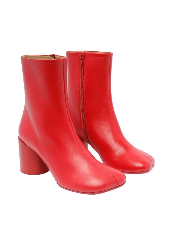 MM6 MAISON MARGIELA BOTINES  ROJO