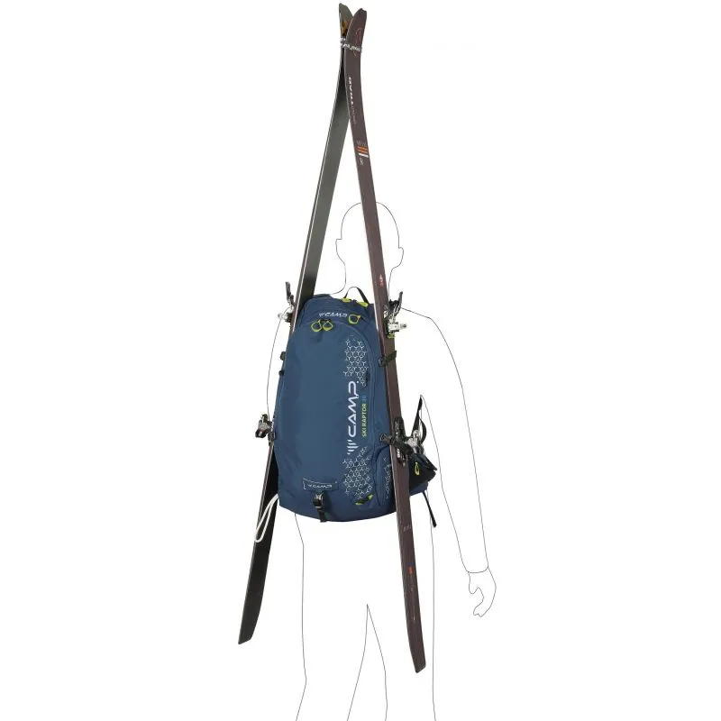 Mochila Camp Ski Raptor 30L (Verde ópalo)