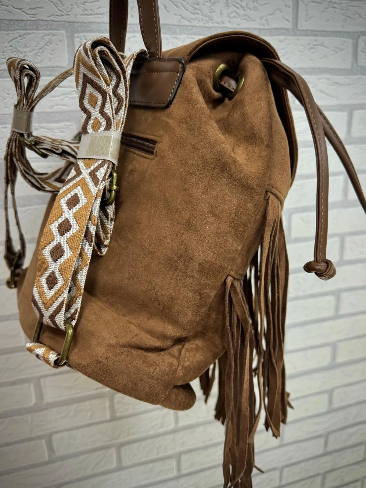 Mochila de flecos