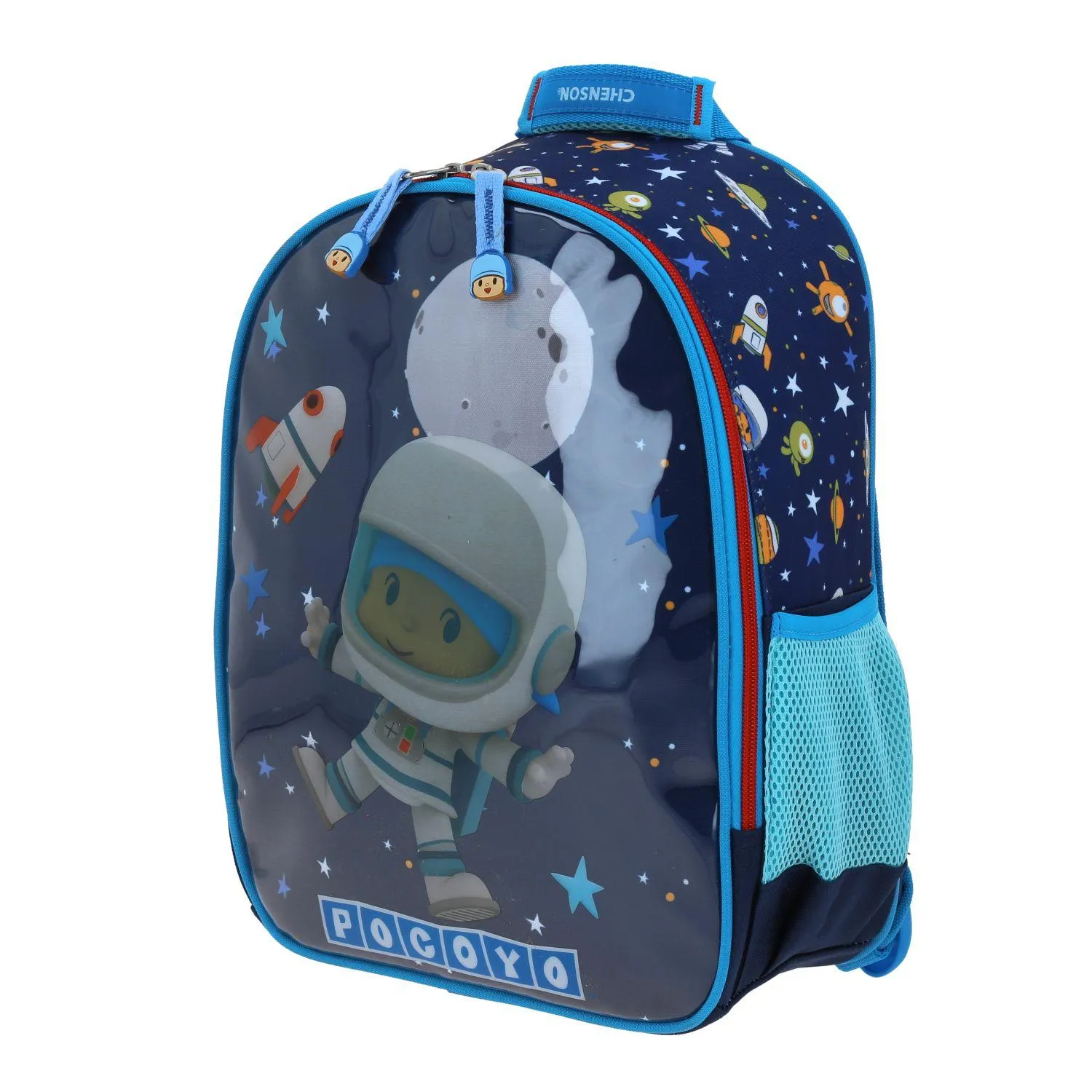 Mochila Mediana Azul Para Nio Pocoyo Chenson Aut