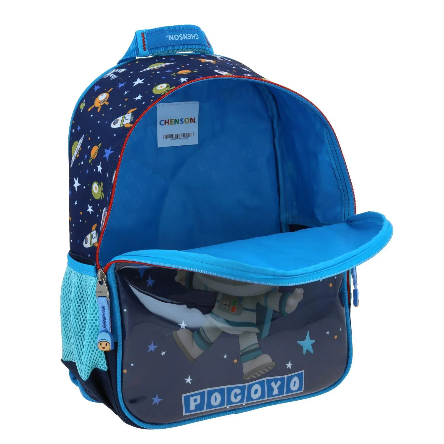 Mochila Mediana Azul Para Nio Pocoyo Chenson Aut