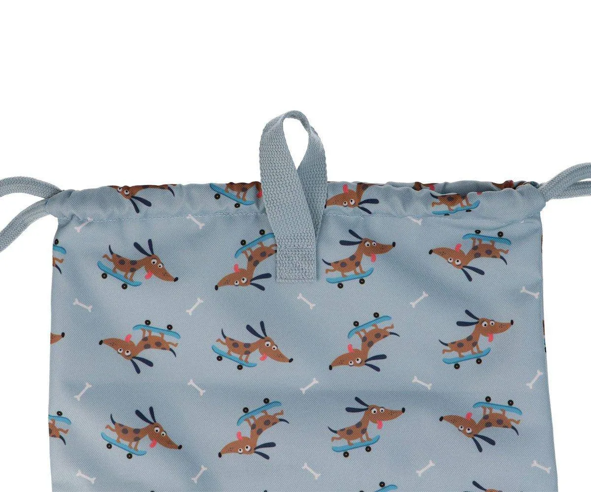 Mochila Saco Impermeable Skater Dogs
