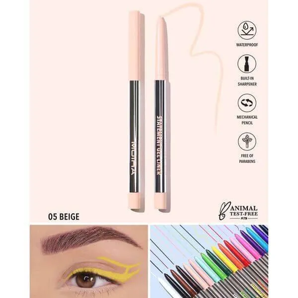 MOIRA Statement Delineador en Gel