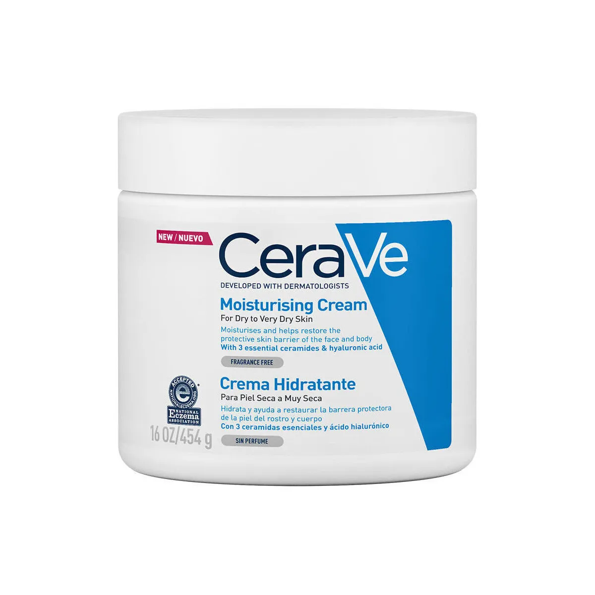 Moisturising Cream For Dry To Very Dry Skin 454 Gr