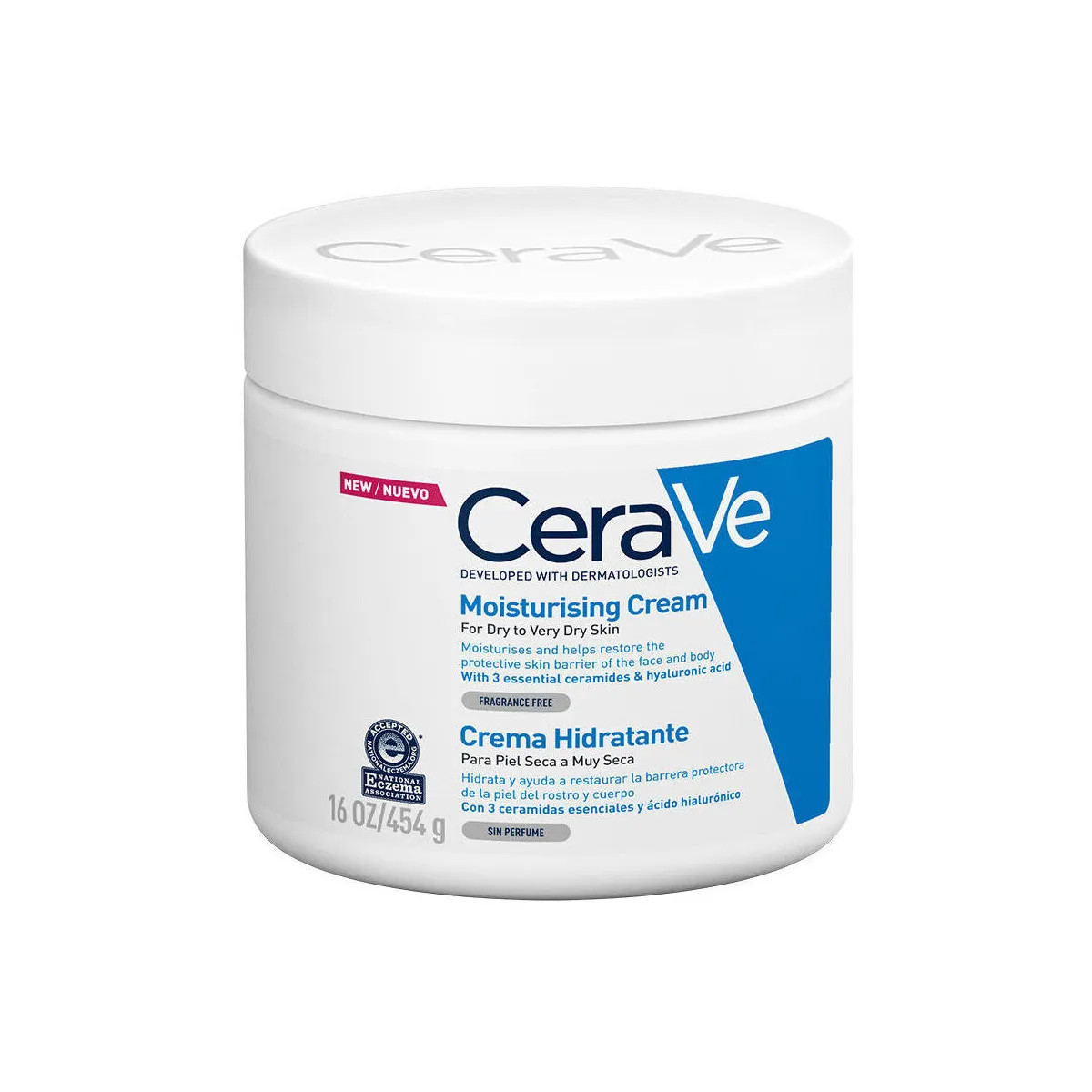 Moisturising Cream For Dry To Very Dry Skin 454 Gr