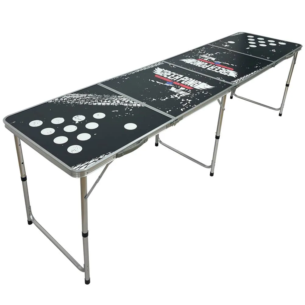 MUWO "Maverick" Mesa de beer pong Conjunto con 22 vasos