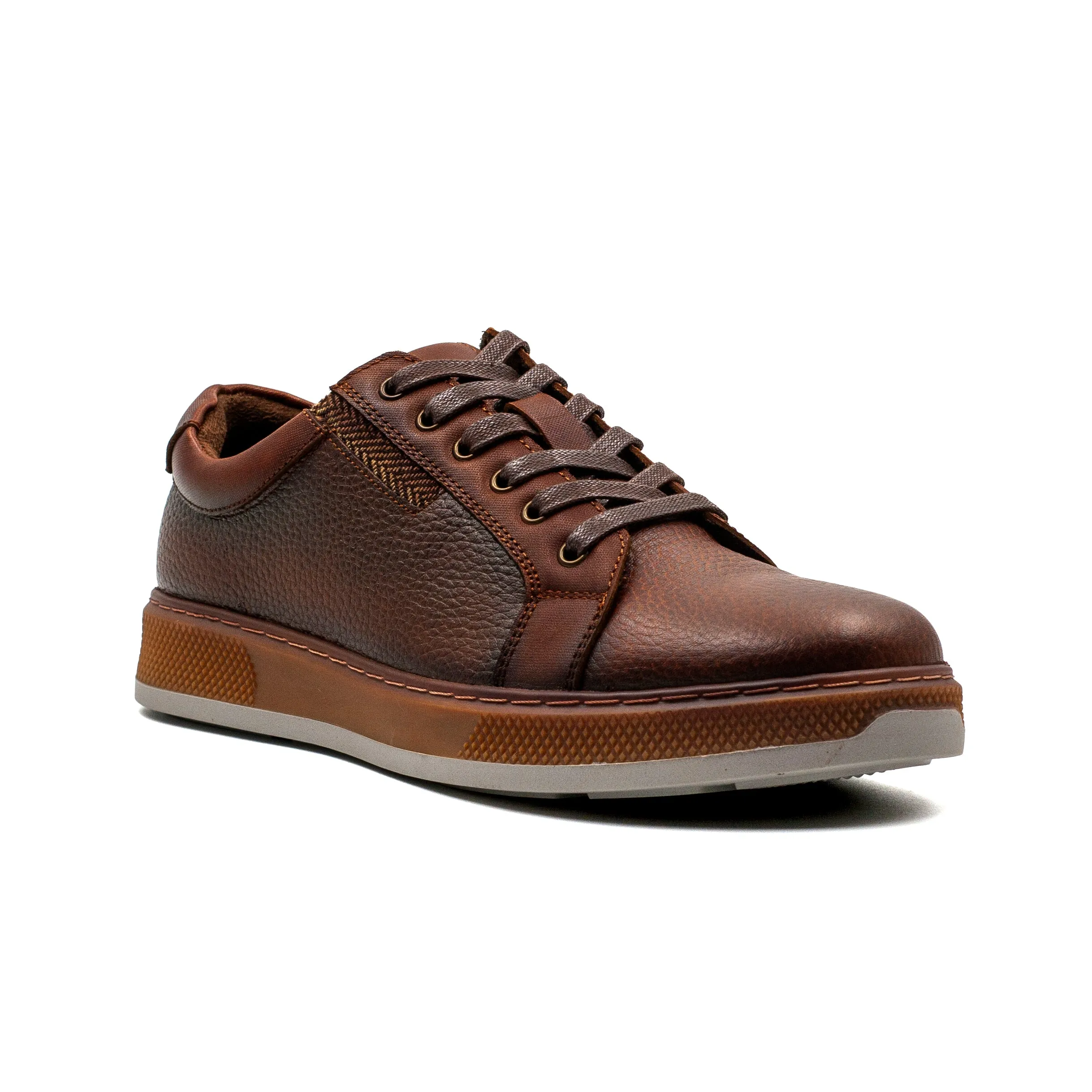 Natgeo Zapato hombre con cordon color cafe