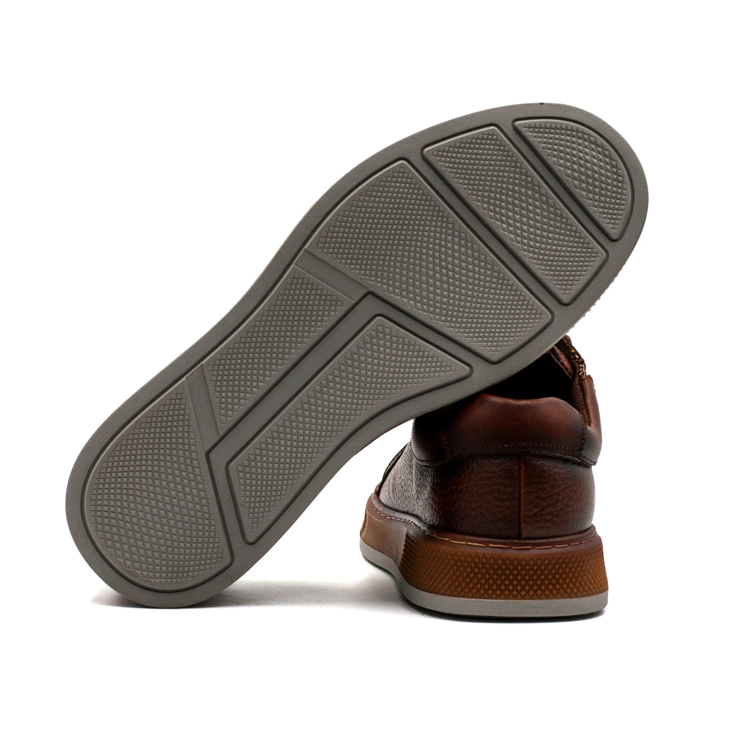 Natgeo Zapato hombre con cordon color cafe