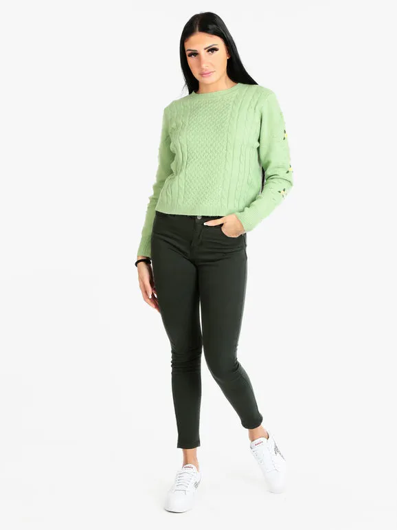 New Collection Pantalón slim fit mujer