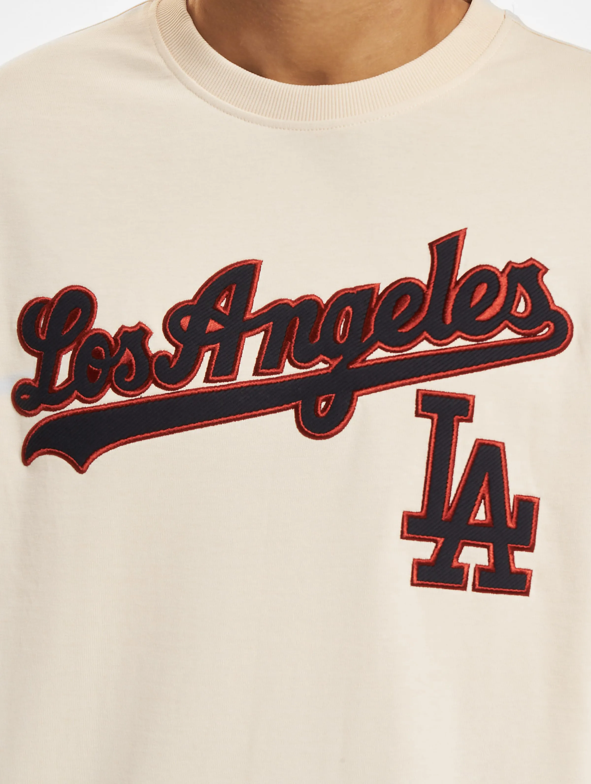NEW ERA MLB RIB INFILL OVERSIZE TSHIRTS LOS ANGELES DODGERS