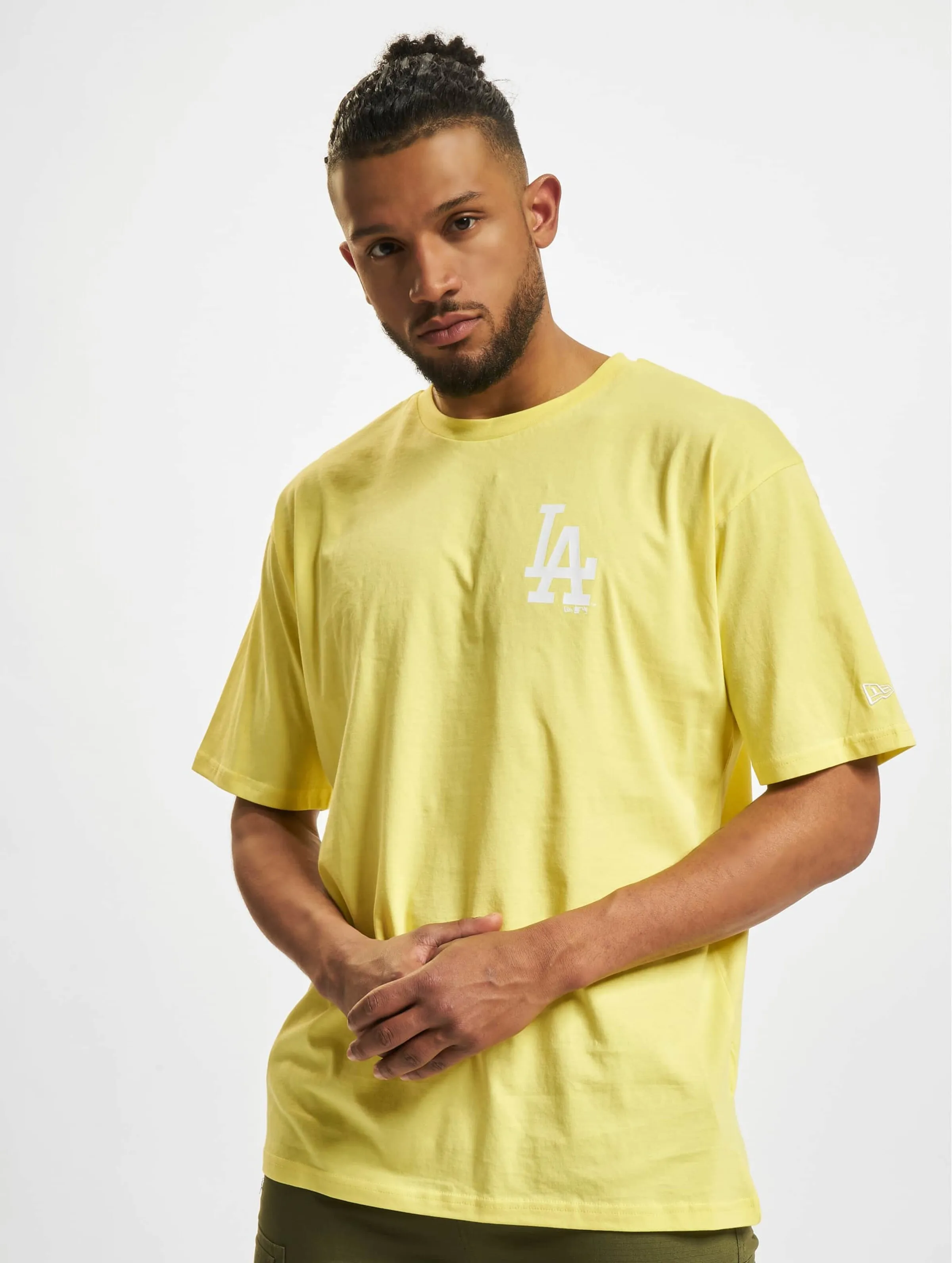 NEW ERA NEW ERA MLB LOS ANGELES DODGERS LEAGUE ESSENTIAL OVERSIZED TSHIRT LEMON