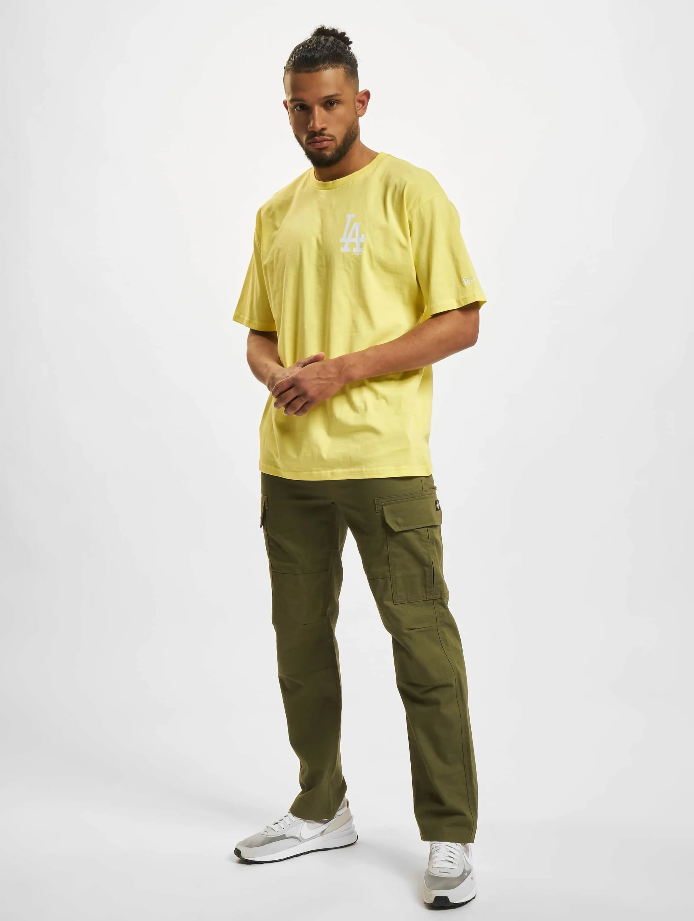 NEW ERA NEW ERA MLB LOS ANGELES DODGERS LEAGUE ESSENTIAL OVERSIZED TSHIRT LEMON