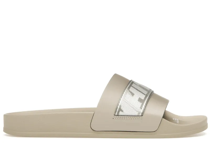 OFFWHITE INDUSTRIAL SLIDES BEIGE