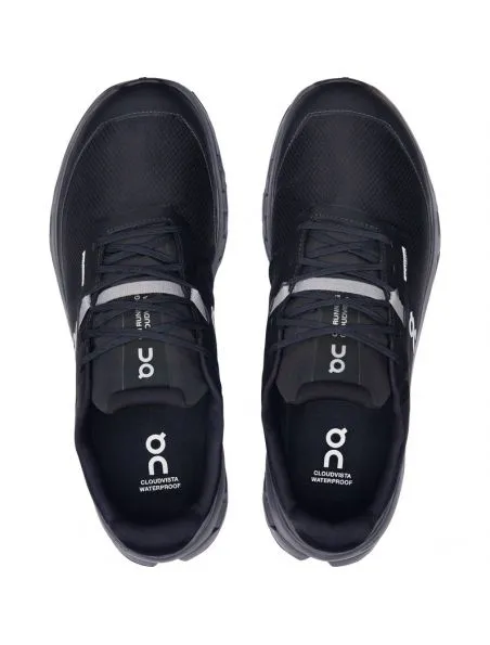 ON RUNNING Zapatillas Cloudvista 2 Waterproof Hombre Black/Eclipse