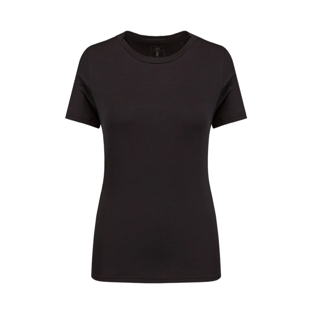 On Shoes Focus Tee Black Women 1WD10300553