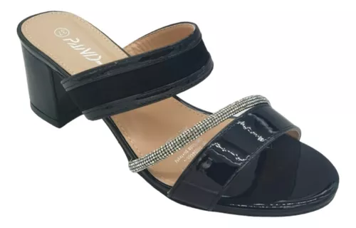 Pack De Sandalia Mujer Taco Bajo