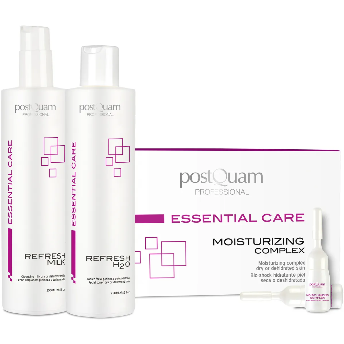 PACK LIMPIEZA FACIAL PIEL SECA O DESHIDRATADA