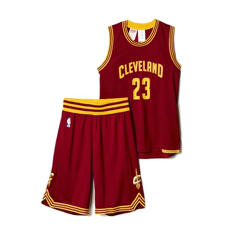 Pack NBA Lebron James #23# Cleveland Cavaliers (burdeos)