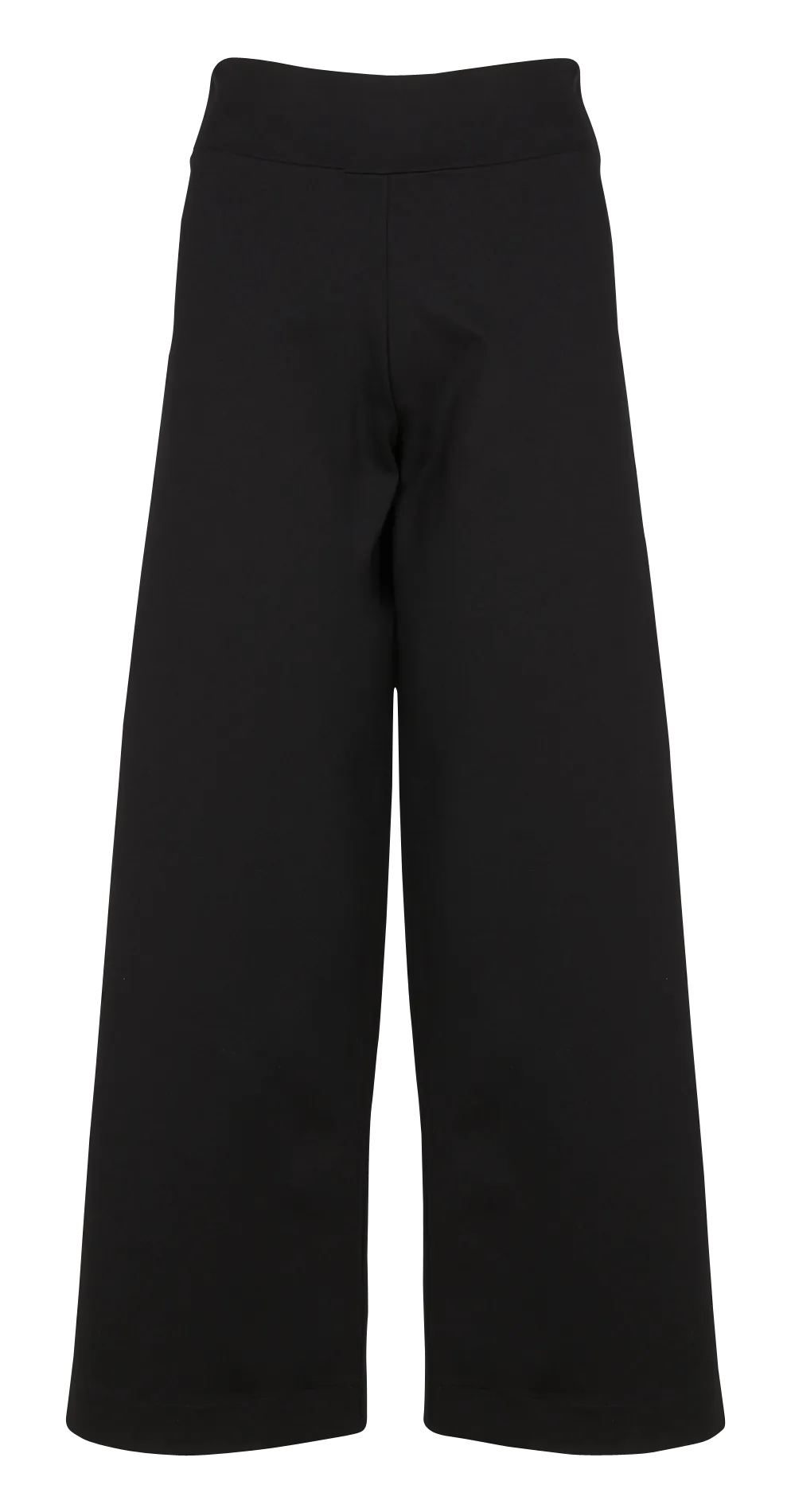 Pantalón ancho tobillero en negro