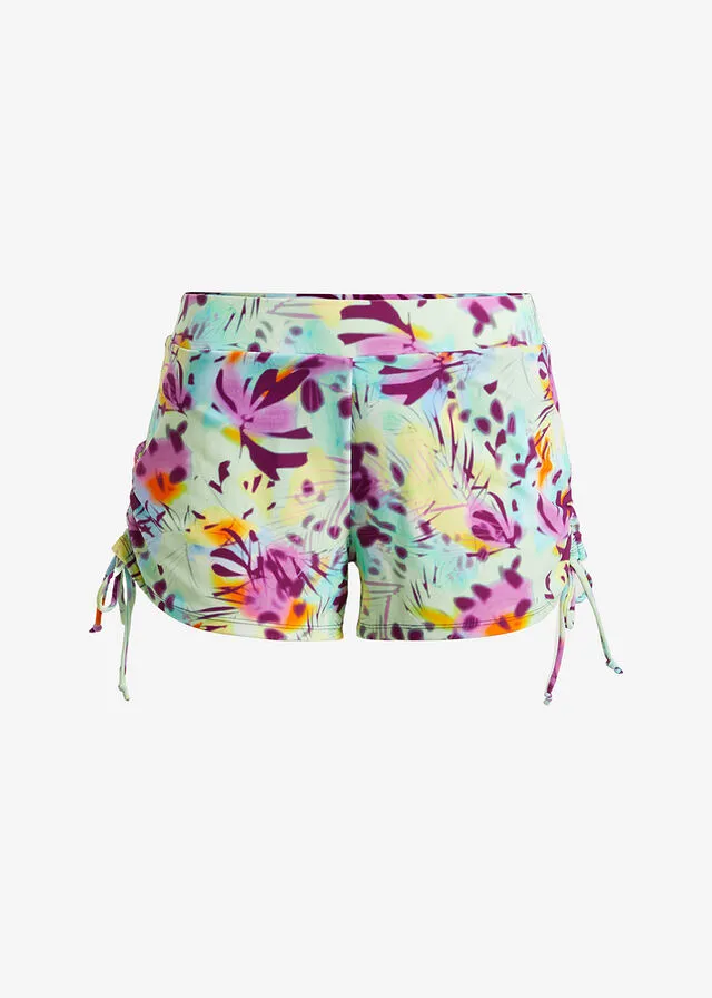 Pantalón corto de playa Multicolor estampado