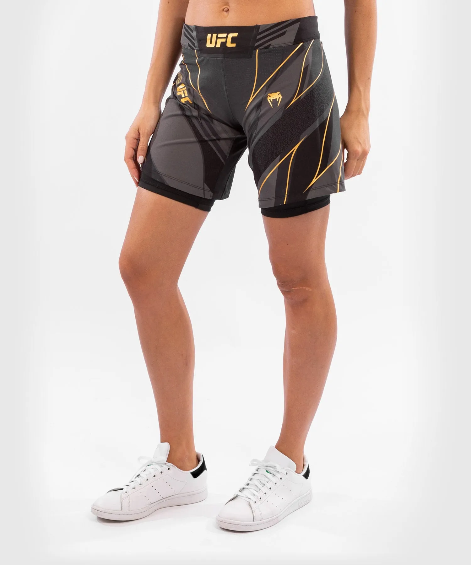 PANTALóN DE MMA PARA MUJER UFC VENUM AUTHENTIC FIGHT NIGHT – MODELO LARGO  CAMPEóN