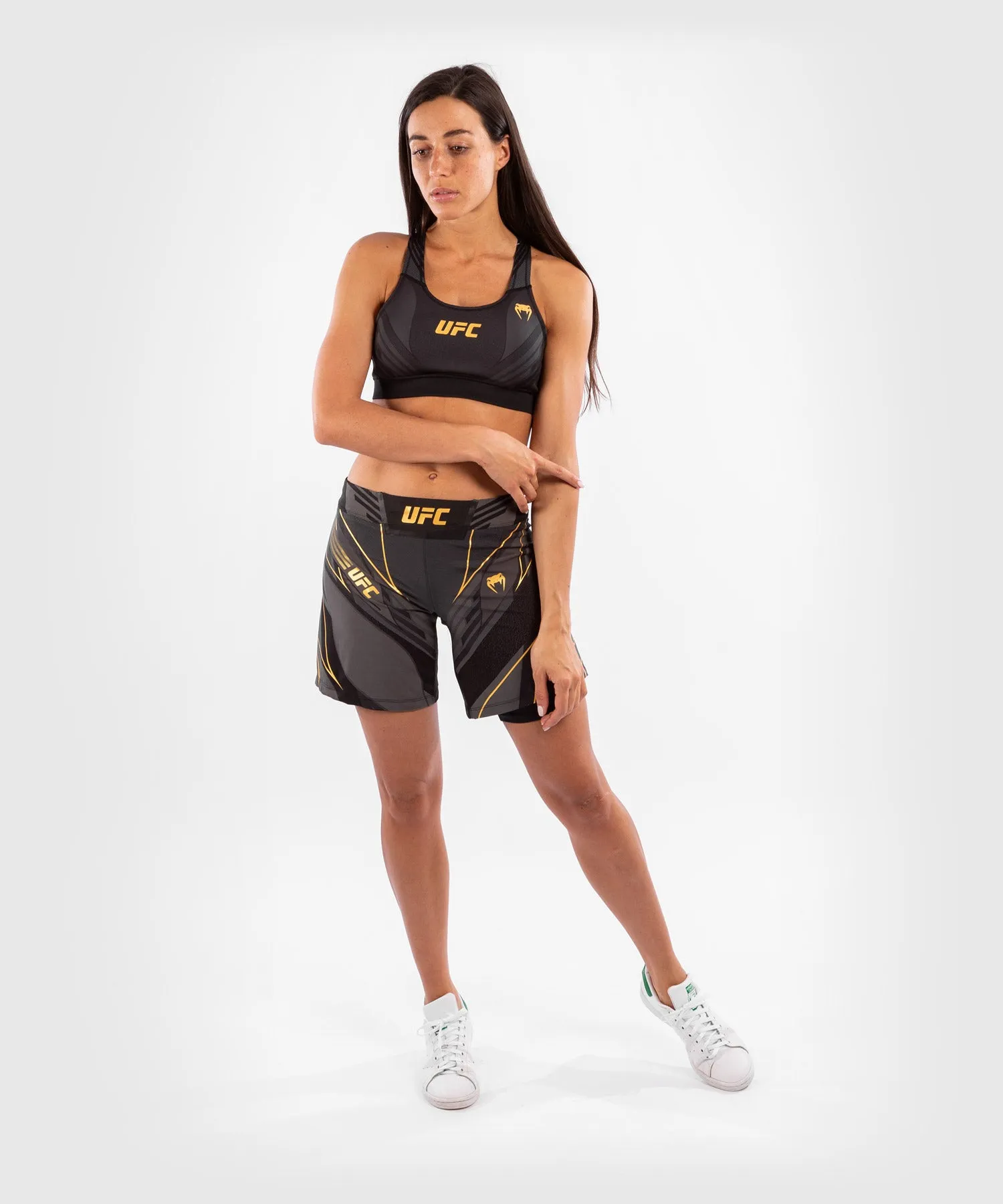 PANTALóN DE MMA PARA MUJER UFC VENUM AUTHENTIC FIGHT NIGHT – MODELO LARGO  CAMPEóN