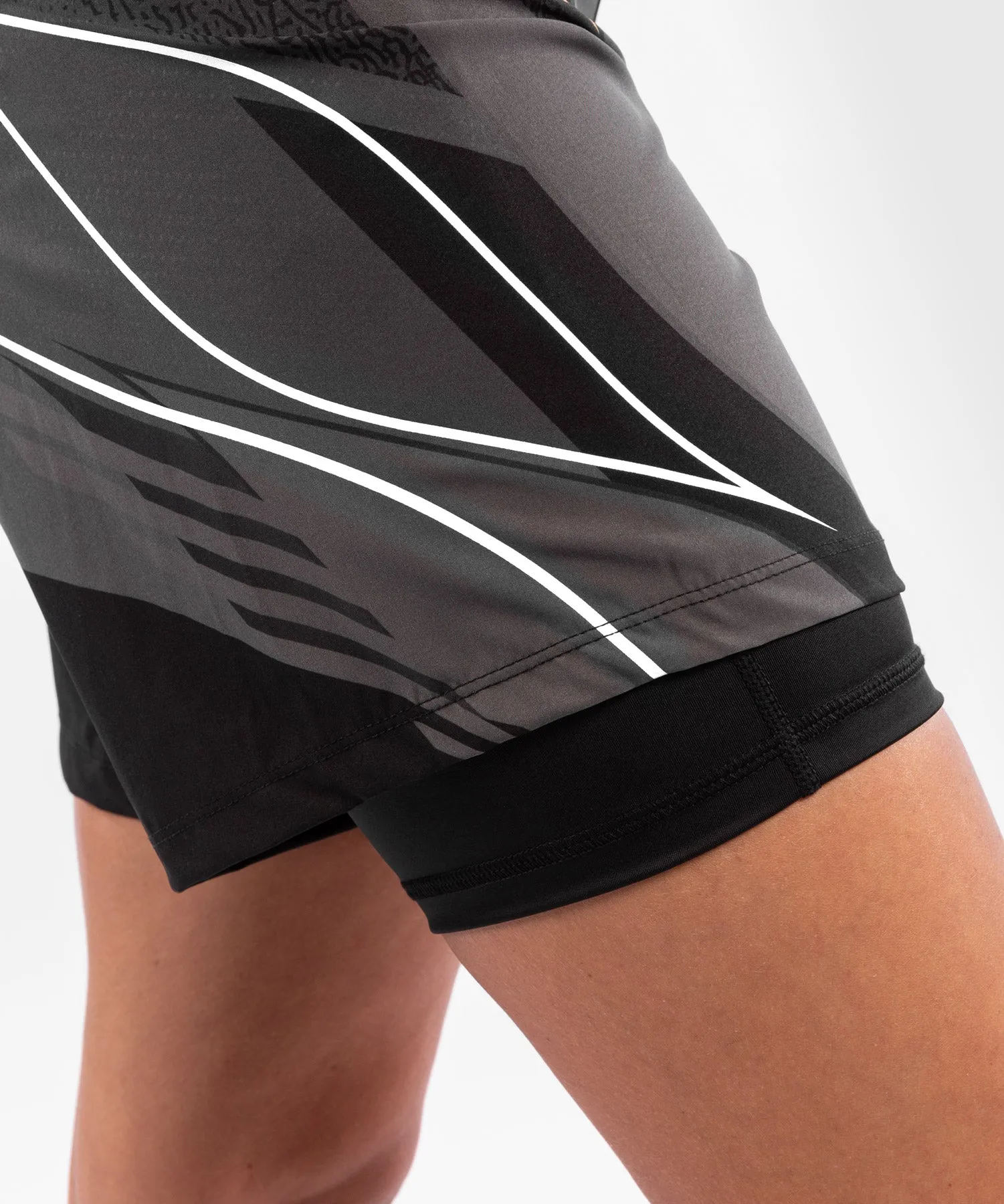 PANTALóN DE MMA PARA MUJER UFC VENUM AUTHENTIC FIGHT NIGHT – MODELO LARGO  NEGRO