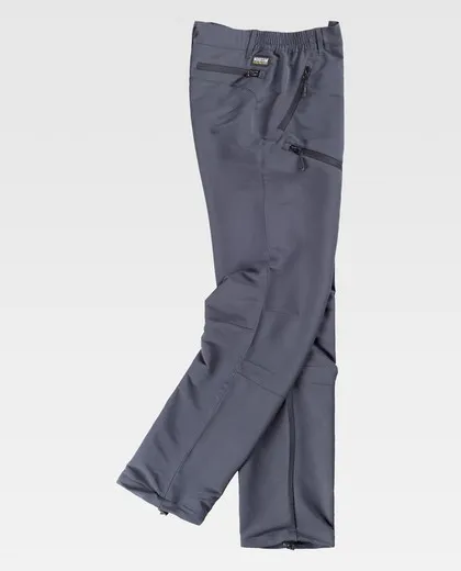 Pantalón de montaña, multibolsillos GRIS OSCURO