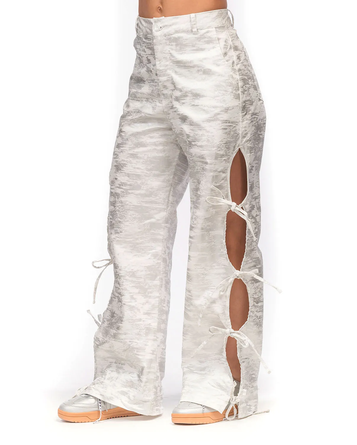 Pantalón Roots Plata
