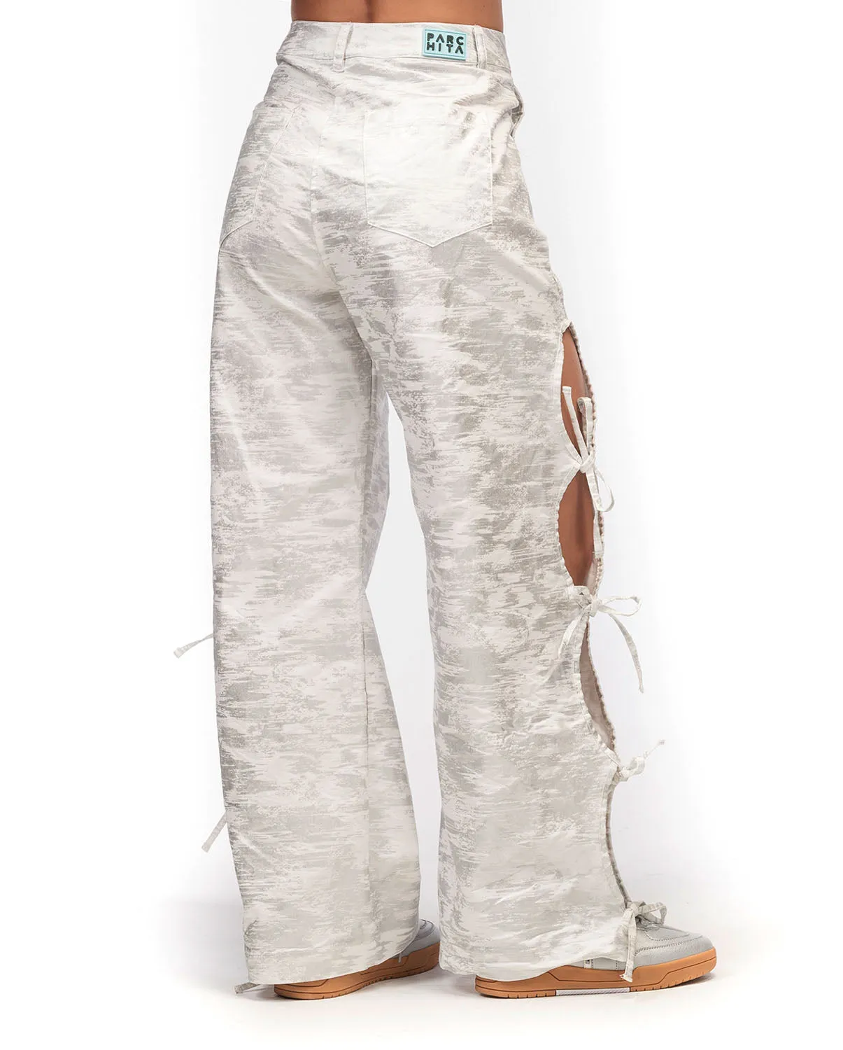 Pantalón Roots Plata