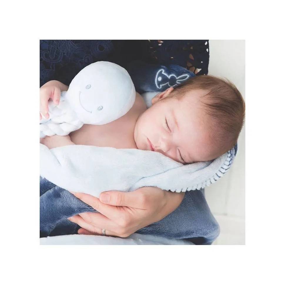 Peluche PULPO Celeste