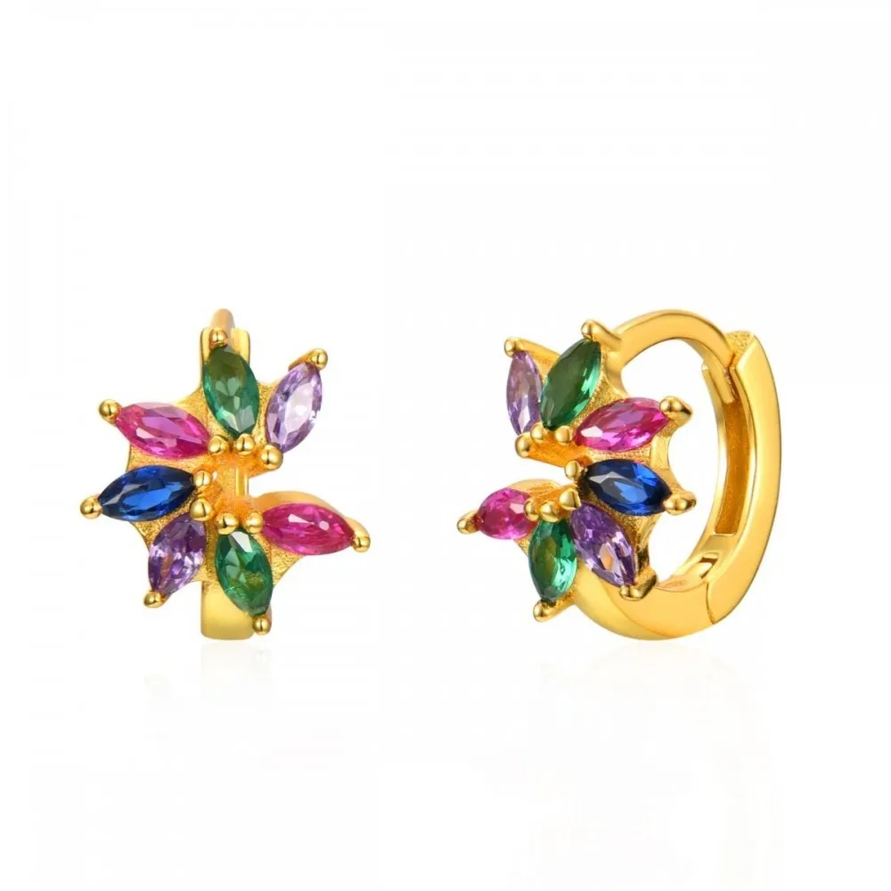 Pendiente Garde Multicolor Oro