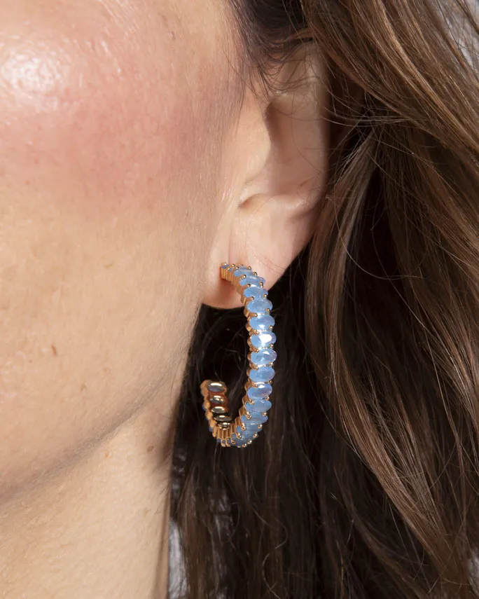 Pendientes Aro Strass