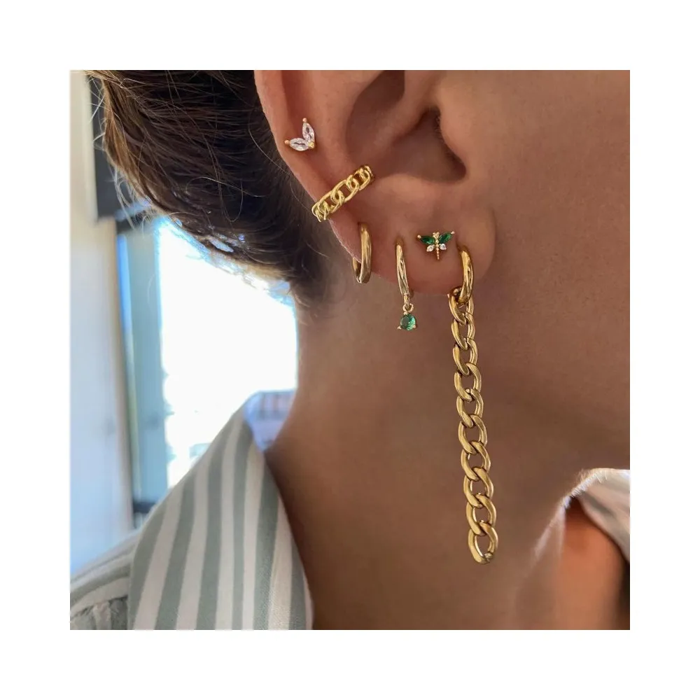 Pendientes Aros Alma Oro (PAR)